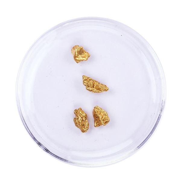 Lot of Gold Nuggets 2.53 grams Total Weight