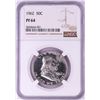 Image 1 : 1962 Proof Franklin Half Dollar Coin NGC PF64