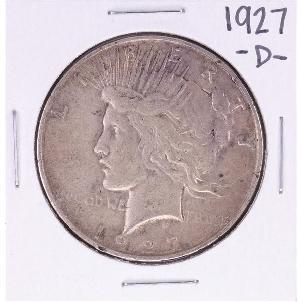 1927-D $1 Peace Silver Dollar Coin