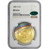 Image 2 : 1881-S $1 Morgan Silver Dollar Coin NGC MS63* Star CAC Amazing Toning