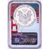 Image 2 : 2018-S $1 Proof American Silver Eagle Coin NGC PF69 Ultra Cameo Bridge Core