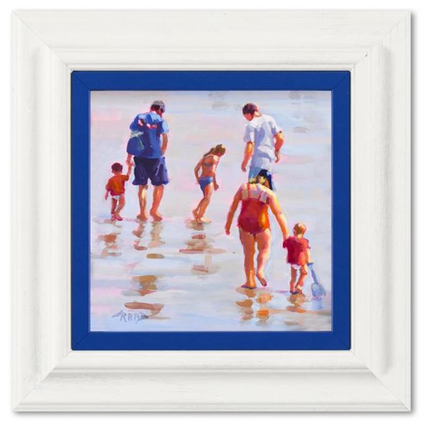 Lucelle Raad "Low Tide" Original Acrylic on Board