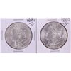 Image 1 : Lot of 1881-S & 1882-S $1 Morgan Silver Dollar Coins
