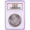 Image 1 : 1885 $1 Morgan Silver Dollar Coin NGC MS64