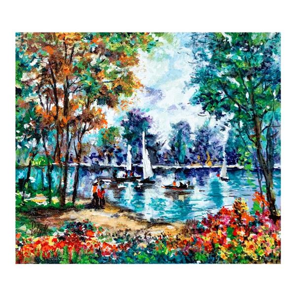 Polak (1922-2008) "Polak Limited Edition" Limited Edition Serigraph on Canvas