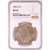 Image 1 : 1884-O $1 Morgan Silver Dollar Coin NGC MS63 Nice Toning