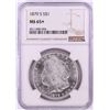 Image 1 : 1879-S $1 Morgan Silver Dollar Coin NGC MS65+
