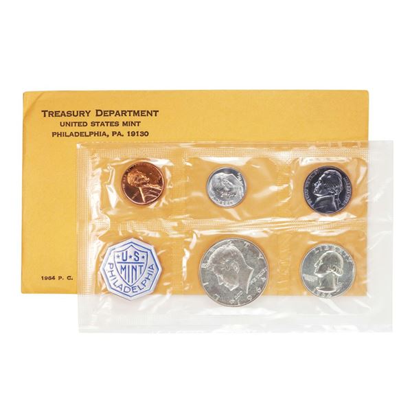 1964 (5) Coin Proof Set in Envelope
