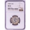Image 1 : 1959-D Washington Quarter Coin NGC MS66
