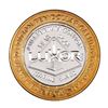 Image 2 : .999 Silver Luxor Las Vegas, Nevada $10 Casino Limited Edition Gaming Token