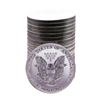 Image 2 : Roll of (20) Brilliant Uncirculated 1991 $1 American Silver Eagle Coins