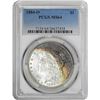 Image 2 : 1884-O $1 Morgan Silver Dollar Coin PCGS MS64 Amazing Toning