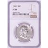 Image 1 : 1962 Proof Franklin Half Dollar Coin NGC PF66