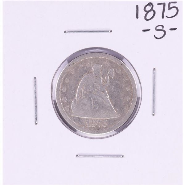 1875-S Twenty Cent Piece Coin