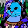 Image 2 : Romero Britto "New Mona Cat" Giclee