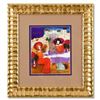 Image 1 : Moshe Leider Original Watercolor in Custom Frame