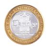 Image 2 : .999 Silver Claridge Hotel Atlantic City $10 Casino Limited Edition Gaming Token