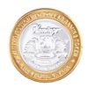 Image 2 : .999 Silver Flamingo Hilton Las Vegas, Nevada $10 Casino Limited Edition Gaming Token