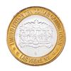 Image 2 : .999 Silver Golden Nugget Las Vegas, Nevada $10 Casino Limited Edition Gaming Token