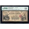 Image 1 : Original Series $20 Virginia, IL CH# 1471 National Bank Note PMG Choice Fine 15