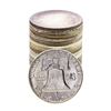 Image 2 : Roll of (20) Brilliant Uncirculated 1963-D Franklin Half Dollar Coins