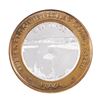 Image 1 : .999 Fine Silver Plaza Casino Las Vegas, Nevada $10 Limited Edition Gaming Token