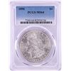 Image 1 : 1896 $1 Morgan Silver Dollar Coin PCGS MS64