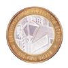 Image 1 : .999 Fine Silver Grand Casino $10 Limited Edition Gaming Token