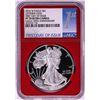 Image 1 : 2016-W $1 Proof American Silver Eagle Coin Lettered Edge NGC PF70 Ultra Cameo FDOI
