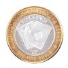 Image 1 : .999 Fine Silver Grand Casino Biloxi, Mississippi $10 Limited Edition Gaming Token