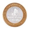 Image 2 : .999 Silver Golden Gate Las Vegas, NV $10 Casino Limited Edition Gaming Token