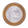 Image 1 : .999 Silver McCarran International Airport $10 Casino Limited Edition Gaming Token