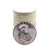 Image 1 : Roll of (20) Brilliant Uncirculated 1953-S Franklin Half Dollar Coins