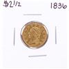Image 1 : 1836 $2 1/2 Classic Head Quarter Eagle Gold Coin