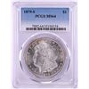 Image 1 : 1879-S $1 Morgan Silver Dollar Coin PCGS MS64