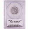 Image 2 : 1998-W $25 Proof Platinum American Eagle Coin PCGS PR70DCAM John Mercanti Signature