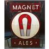 Image 2 : Double sided "Magnet Ale"  Porcelain Sign  31 x 48 "