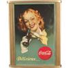 Image 1 : 1950's Coca-Cola Poster  French in Orig Wood Frame