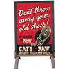 Image 2 : 2 Sided "Cats Paw"  Sidewalk Sign