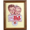 Image 1 : U & I  Bottle Topper, Framed  10 x 14
