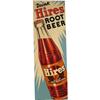 Image 1 : Hires Tin Bottle Sign -Mint Cond   12 x 36 "