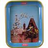 Image 1 : 1957 Coca-Cola Serving Tray   Birdhouse   10 x 13 "