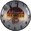 Image 1 : Goldenrod Ice Cream  Round Pam Clock  16" dia