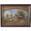 Image 1 : Homestead Fertilizers Tin Litho. Sign c.1900 30 x 24