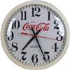 Image 1 : Coca-Cola Electric Clock  14" dia  Seth Thomas