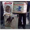 Image 1 : Lot of 3 Cloth Banners   2 Marlin & 1 Winchester