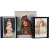 Image 1 : Lot of 3 Victorian Girls  2 for Dr. Miles & 1 for Xmas