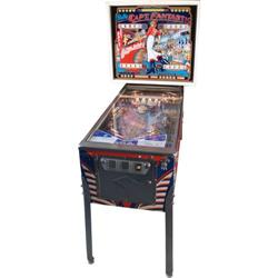"Capt Fantastic"  Pinball Machine  Works well