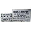 Image 1 : Lot of 2 Porcelain Signs  Keep Hands Clean & Oil Co.