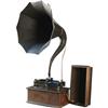 Image 1 : Edison Phongraph w Large Metal Horn